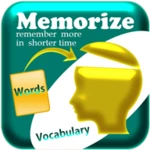 memorize words android application logo